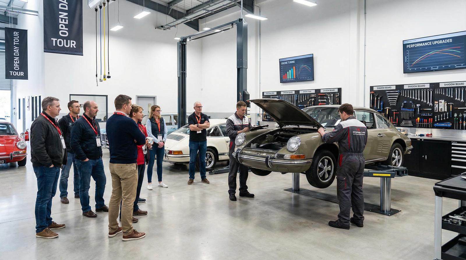 糖心修车改装工坊参观视频